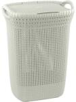 Curver Cos de rufe Curver Knit 57L crem cu capac, 45, 2x34, 1x61, 4 cm (2211272)