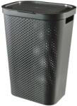 Curver Cos de rufe Curver Infinity Recycled 60L antracit cu capac (2211414)