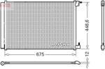 DENSO DCN17060 Condensator, climatizare