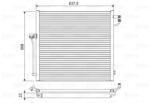 VALEO 822623 Condensator, climatizare