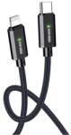 Kakusiga Cablu transfer date si incarcare Kaku KSC-967 tip Lightning - USB-C 27W 1m, Negru (Clc-Acc-1923)