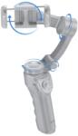 hoco. Suport telefon cu Stabilizator 3 axe tip Gimbal Hoco K24, Bluetooth 5.2, 3600mAh, Gri (Vtk-Acc-8143)