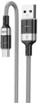 Kakusiga Cablu transfer date si incarcare Kaku KSC-696 USB-A - USB-C 18W 2.4A 1.2m, Gri (Clc-Acc-1928)