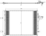 NRF 350375 Condensator climatizare