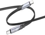 hoco. Cablu transfer date si incarcare Hoco U119 USB-C - USB-C PD60W QC3.0 1.2m, Negru (Vtk-Acc-8193)