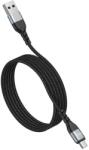hoco. Cablu transfer date si incarcare Hoco U96, prindere magnetica, MicroUSB, Negru (Clc-Acc-3118)