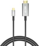 XO Adaptor HDMI 4K XO-GB019 cu Conector tip USB-C, 1.8m - Negru (Vtk-Acc-3376)