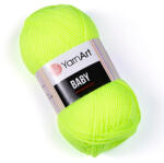 YARNART Baby 8232 - neon sárga