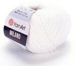 YARNART Milano 851 - fehér