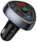 hoco. Modulator FM Bluetooth Hoco E51 + Incarcator Auto 2xUSB A - 1xUSB Type-C, Negru (Clc-Acc-7179)