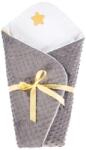 Klups Patura de infasat pentru bebe Klups My Star Minky, 75x75 cm (00080850)
