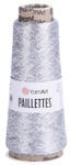 YARNART Paillettes 8001 - ezüst