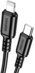 Kakusiga Cablu Date si Incarcare Kakusiga KSC-982 USB-C la Lightning 20W QC3.0, 1m, Negru (Vtk-Acc-10256)