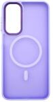 VERTEK Husa Magnetica din Silicon Matte Transparent compatibila cu Samsung Galaxy A55 - Mov (Vtk-Acc-2975)