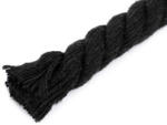 Stoklasa Sodrott pamutzsinór Ø12 mm macrame - fekete