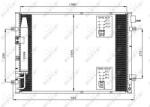 NRF 35515 Condensator, climatizare