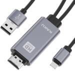 Kakusiga Adaptor HDMI cu conector tip Lightning marca Kakusiga KSC-556, Gri (Clc-Acc-5400)