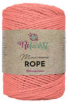 ReTwisst Macrame Rope 3 mm - rózsaszínes narancssárga