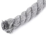 Stoklasa Sodrott pamutzsinór Ø12 mm macrame - világosszürke