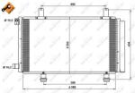 NRF 35782 Condensator, climatizare