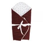 Klups Patura de infasat pentru bebelusi Klups Velvet 75x75 cm Rosu Tomato (00081843)