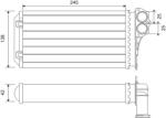 VALEO 812221 Schimbator caldura incalzire habitaclu