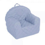 Klups Fotoliu pentru copii Klups Star Jeans din bumbac matlasat, 50x35x45 cm (00085251)