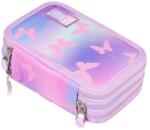 St. Majewski St. Right pillangós tolltartó 3 emeletes felszerelt - Pink ombre (680045) - iskolataskawebshop