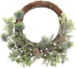 MagicHome Coronita decorativa de Craciun împletita cu crengi naturale 48x41x11 cm (8091453)