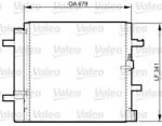 VALEO 814370 Condensator, climatizare
