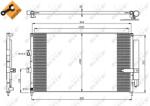 NRF Condensator, Climatizare 35865 Honda Civic Viii (35865)