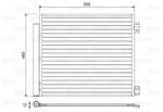 VALEO 822559 Condensator, climatizare