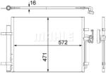 MAHLE AC441000S Condensator, climatizare