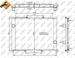 NRF 35887 Condensator, climatizare