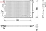 DENSO Condensator, climatizare DENSO DCN20007 (DCN20007) - automobilus