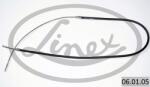 LINEX Cablu, frana de parcare LINEX 06.01. 05 (06.01.05) - automobilus