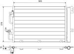VALEO Condensator, climatizare VALEO 812704 (812704) - automobilus