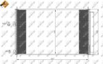 NRF 35641 Condensator, climatizare