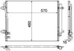 MAHLE Condensator, Climatizare Ac734000P Vw Cc B7/Passat Alltrack B7/Passat B6