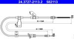ATE Cablu, Frana De Parcare 24.3727-2113.2 Mitsubishi Colt/Colt Vi (24.3727-2113.2)