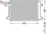 DENSO DCN32032 Condensator, climatizare