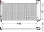 DENSO Condensator, Climatizare Dcn50122 Toyota Auris