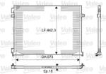 VALEO 814172 Condensator, climatizare