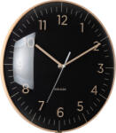 Karlsson Ceas de perete Esencia Dome, negru (KA6110BK)