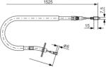 Bosch Cablu, Frana De Parcare 1987477858 Mercedes-Benz Sprinter 2-T/Sprinter 3-T