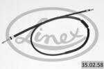 LINEX Cablu, Frana De Parcare Dreapta 35.02. 58 Renault Clio Iii (35.02.58)