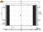 NRF 35841 Condensator, climatizare