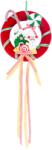MagicHome Coronita decorativa de Craciun pentru usa Candy Line, 40x95 cm (8091200)