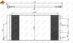 NRF 35969 Condensator, climatizare