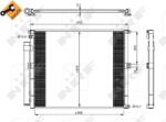 NRF Condensator, Climatizare 350050 Toyota Land Cruiser Prado